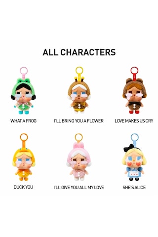 1 Adet Crying Again Cry Baby Sürpriz Blind Box Çanta Charmı