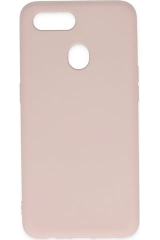 Newface - 869 - Oppo A12 Kılıf Nano İçi Kadife Silikon - Csmo-tex - - Pudra