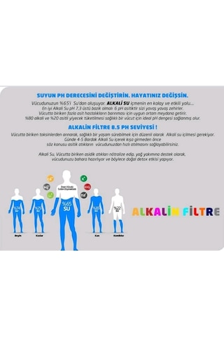 Conax Alkali Mineral Detox Tatlandırıcı Filtre