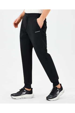 Skechers M Micro Coll. Side Zipper Jogger Fit Pant Erkek Siyah Eşofman Altı S211809-3817 Siyah