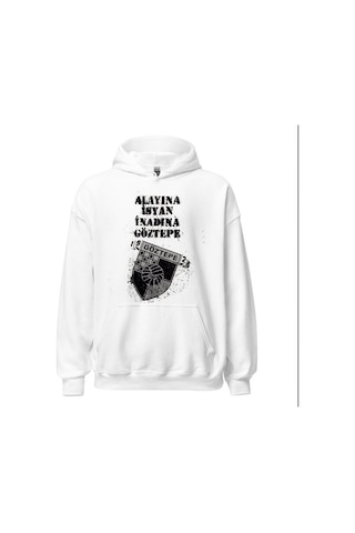 Göztepe Kapşonlu Sweatshirt - Alayına İsyan İnadına Göztepe 001