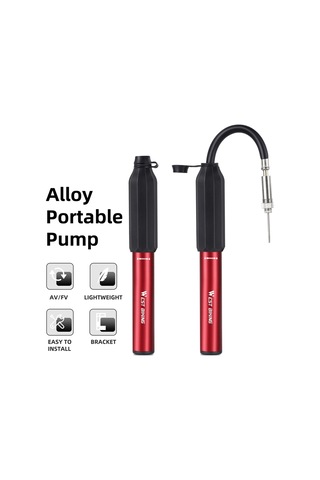 West Bıkıng-alüminyum Alaşımlı 120psı Bisiklet Lastiği Pompası Mavi