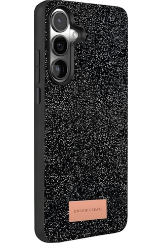 Cosmotex Onegif Samsung Galaxy A57 5g Bright Simli Kapak - Siyah Sıyah