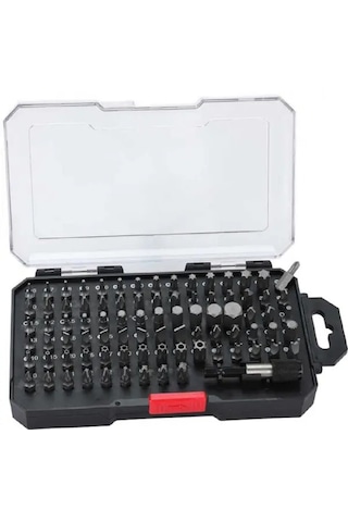 Ht- 85 Parça Arm S2 Çelik Torx Bits Uç Seti Matkap Ucu Takımı Bits Tutuculu 1/4 Cırcır Kolu