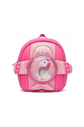 Color Bags Unicorn Temalı Pembe Anaokulu Çantası B16 Pembe