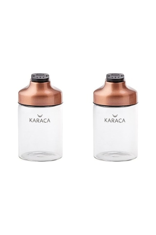 Karaca Dimple Copper Tuzluk ve Biberlik 150 ml