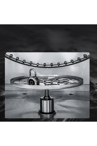 Createtech Suya Pl-p2 Kırmızı Parmak Kilitli Kapı İzi Dolap Sağlam Bozzys Akıllı Vg Kilit