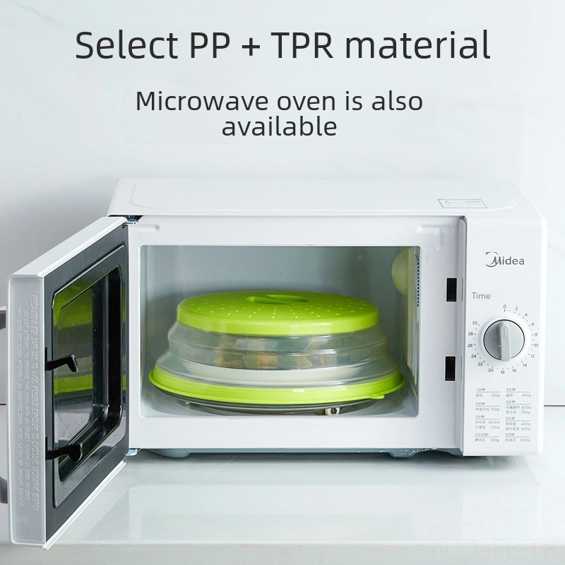 Lemestar Sıcaklık Dayanıklı Silikon Mikrodalga Kapağı: Yağ Ve Damlama Engeli, Saklama Kanca Ve Çok Amaçlı Mutfak Koruyucu Siyah Diğer