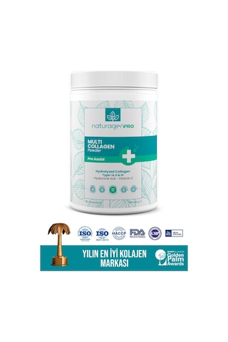 Naturagen Pro Collagen Tip 1-2-3 Powder Limon Aromalı 330 G