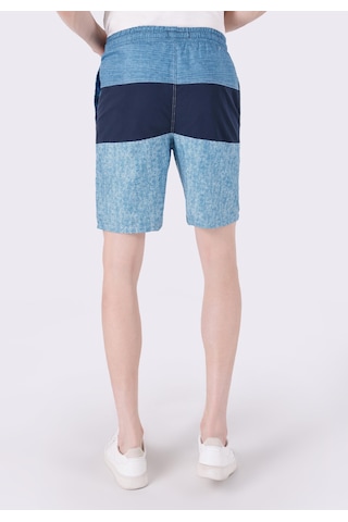 Colin's Colins Slim Fit Baskılı Erkek Mavi Deniz Şortu Cl1064121 Q1.v2 Ble Mavi