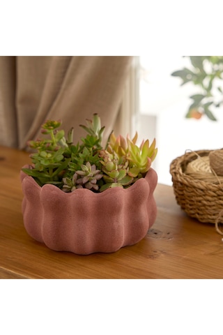 Karaca Home Valeria Saksı 19,9x19,9x10 Cm TEK EBAT