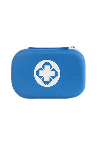 Sones 43'ü 1 Arada Eva Taşınabilir Araba Ev Açık Hava Acil Durum Malzemeleri Kiti Hayatta Kalma Kurtarma Kutusu Mavi