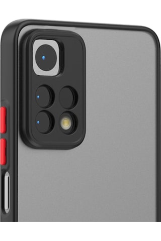 Zore Redmi Note 11 Pro 5g Kılıf Msra Hux Kapak - Lacivert Lacivert