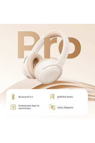 Soundpeats SPACE PRO Hi-res Bluetooth 5.4 Kablosuz Kulak Üstü Kulaklık