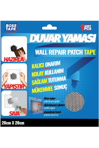 Boss Tape Duvar Yaması 20cmx20cm