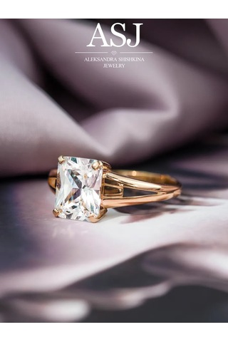 Asj Taşlı Altın Nişan Yüzüğü Gümüş 925 344375388 Beyaz