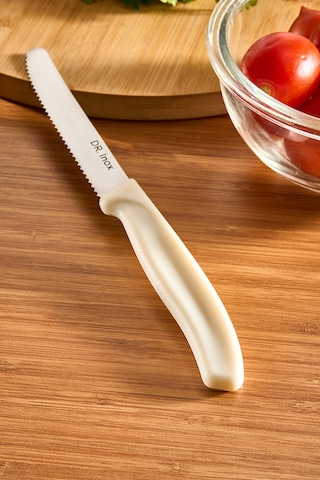 Dr. Inox Domates Bıçağı Krem 22 Cm Krem