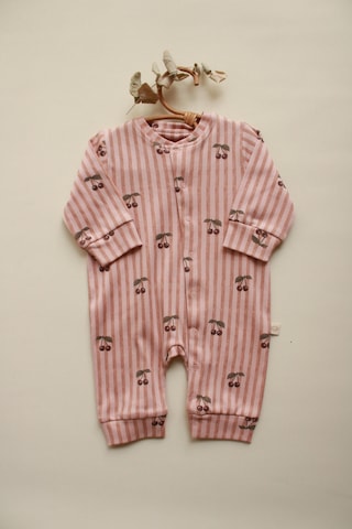Oh La La Koala Stripe Cherry Serisi Tulum Bej
