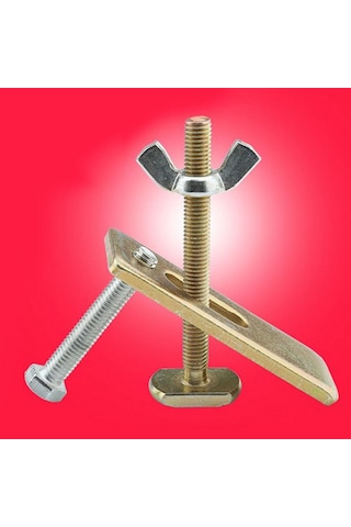 Homyl 1 Adet Cnc Oyma Makinesi Basın Plakası T Yuvası 80mm