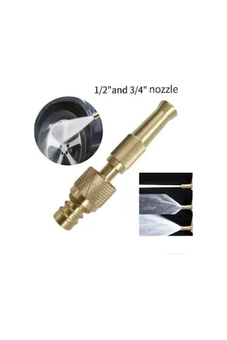 Bahçe Sulama İçin Ayarlanır Yüksek Basınçlı Hortum Başlığı