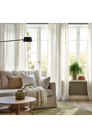 Ikea Gınstmott Fon Perde 145x300 Cm Beyaz