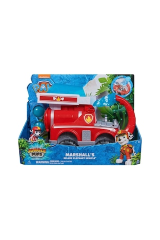 Spin Master Paw Patrol Jungle Pups Deluxe Marshall Vehicle