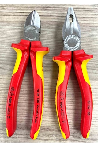 1000V Pense 180 Mm Yankeski 180 Mm 2 Li Set