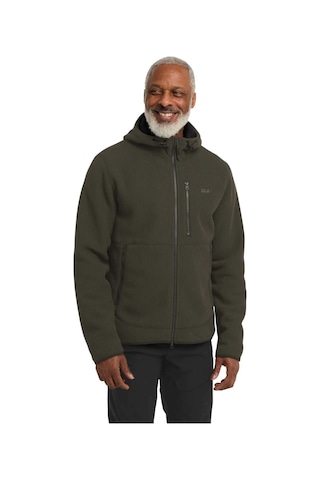 Jack Wolfskın Jack Wolfskin Lake Ridge Hooded Erkek Yeşil Outdoor Ceketi E0205 Haki