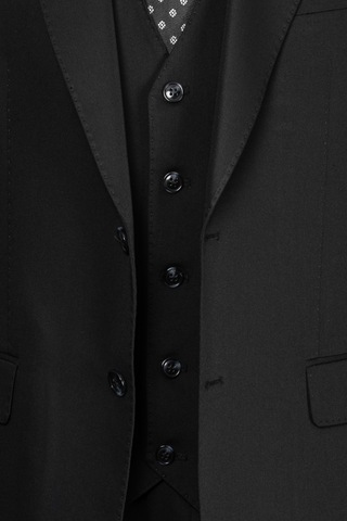 İlayda Emir Luxury, İtalyan Kesim, Slim Fit, Blazer, Erkek Takım Siyah