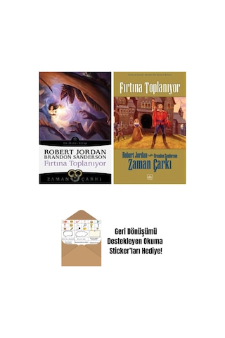 Fırtına Toplanıyor Zaman Çarkı 12 + Zaman Çarkı Serisi 12: Fırtına Toplanıyor Ciltli