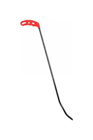 65 Cm 10 Mm Çap Özel Yapım Yassı Uçlu Oval Boyasız Göçük Düzeltme Çubuğu, Pdr Çubuk - S12-01