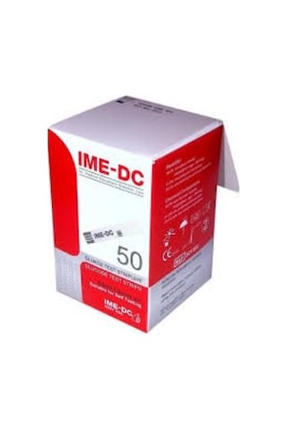 IME DC ŞEKER ÖLÇÜM TEST STRİP 50 LİK (İME-DC)