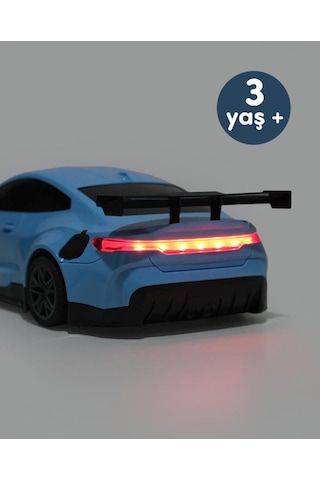 Enfal Let's Drive Uk 1:16 Renkli Işıklı Araba Şarj İstasyonlu Lc-31212 Mavi