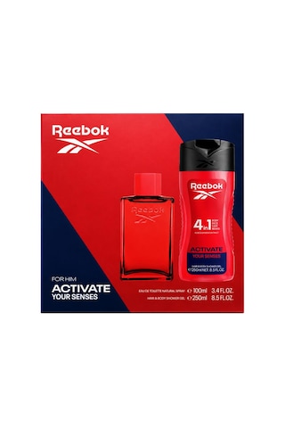 Reebok Actıvate Edt 100 Ml + Shower Gel 250 Ml Erkek Parfüm Seti Ferah
