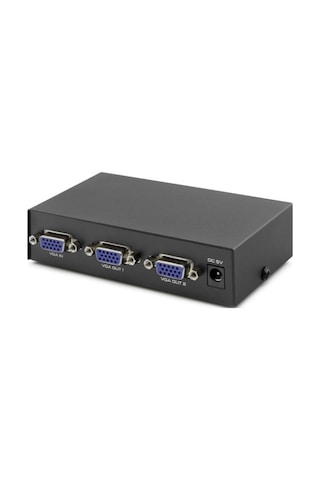 4512 Vga Splitter Switch 2 Port 200Mhz Çoklu Ekran Çoklayıcı