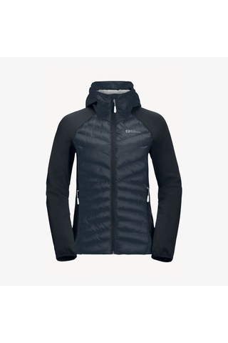 Jack Wolfskin Routeburn Hybird Kadın Siyah Mont 1710863 Siyah
