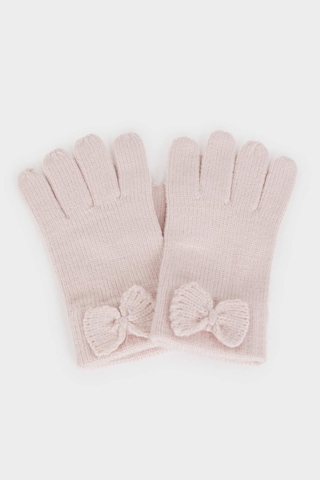 Defacto Kız Çocuk Triko Eldiven F5145a825wnpn111 Pembe