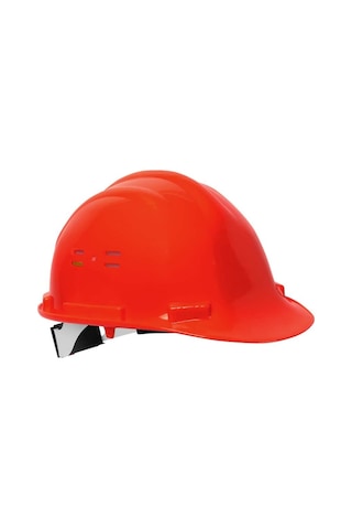 Essafe Ge 1548 -Hava Delikli Vidalı Baret, Kırmızı -9E1602-