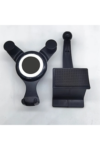 Xuweiwei Mercedes Smart Fortwo Forfour 453 Araba Telefon Tutucu Gravity 453 Mobil Telefon Tutacağı Dönebilen Kol Abs Malzeme Gösterge Paneli Montajı