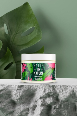 Faith in Nature %99 Doğal Canlandırıcı Ejder Meyvesi Tüm Saç Tipleri İçin Saç Bakım Maskesi 300 ML