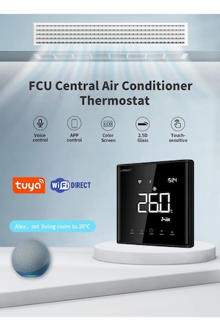 Vrf Ae-669k Wifi Tuya Destekli Ip30 Akıllı Klima Termostat Bağlantı Kiti