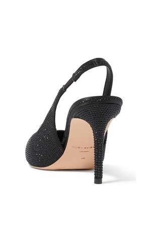 Kurt Geiger Belgravia Yüksek Topuklu Slingback Ayakkabılar Siyah