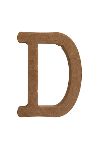 Na Neşeli Ahşap 15 Cm 18 Mm Ahşap D Harfi.boyanabilir Ahşap Harf.ahşap Boyama Ürünü.ham Ahşap Harf Model Neseli234567942