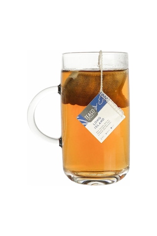 Tea Co. Long Island Şeftali & Güllü Yeşil Siyah Çay Müslin Torba 12 x 2 G
