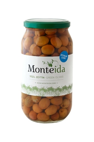 Monteida Ayvalık Çizik Yeşil Zeytin 1 KG Monteida Ayvalık Çizik Yeşil Zeytin 1 KG