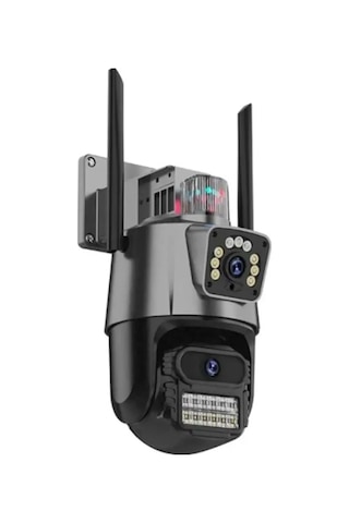 Rose Ahd-30180 Dış Mekan Wifi Kamera 5k 4k Çift Lens Çift Ekranlar Ptz Kamera 231133