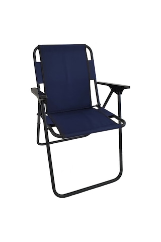Bofigo Kamp Sandalyesi Katlanır Sandalye Piknik Sandalyesi Plaj Sandalyesi Lacivert. Lacivert
