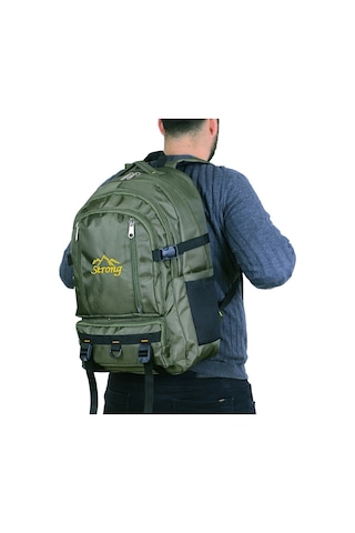 Strong 17-18.4 Inch Laptop Bölmeli Büyük Boy Sırt Çantası Dağcı (493247978)