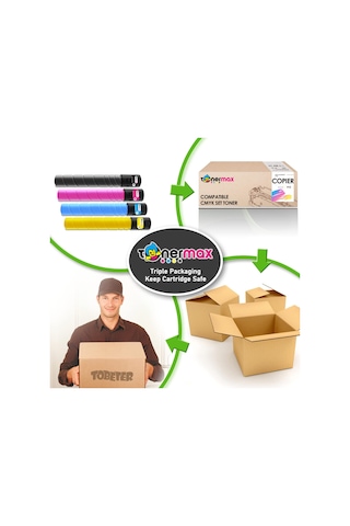 Tonermax Konica Minolta Tn-512 Uyumlu Toner Set/ Bizhub C454 / C554
