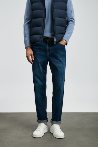Lufian Santo Erkek Jean Pantolon 112200250 Mavi
